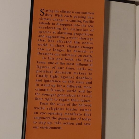 3/$13 Our Only Home: A Climate Appeal to the World by Dalai lama adult b… - Picture 4 of 7